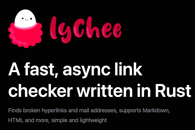Homepage of Lychee's documentation page